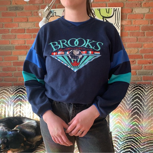 Retro brooks crewneck - Picture 1 of 6